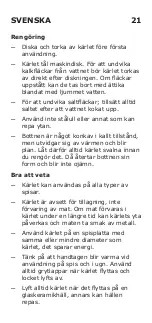 Preview for 21 page of IKEA SENSUELL Manual