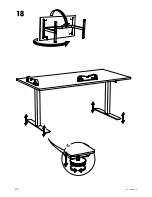 Предварительный просмотр 22 страницы IKEA SKARSTA Instructions Manual