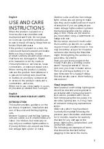 Предварительный просмотр 3 страницы IKEA SKINA Important Safety Instructions Manual