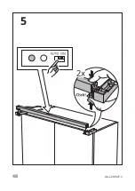 Предварительный просмотр 48 страницы IKEA SKYDRAG L1903 Installation Instructions Manual