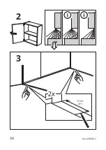 Предварительный просмотр 34 страницы IKEA SKYDRAG Manual