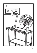 Предварительный просмотр 41 страницы IKEA SKYDRAG Manual