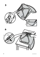 Предварительный просмотр 8 страницы IKEA SNILLE Manual