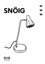 IKEA SNOIG Important Safety Instructions Manual preview