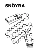 Preview for 1 page of IKEA SNOYRA Manual