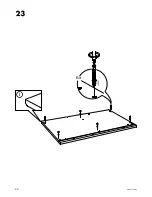 Предварительный просмотр 22 страницы IKEA Songesand Manual