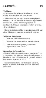 Preview for 19 page of IKEA STABIL 902.390.02 Manual