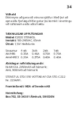 Предварительный просмотр 34 страницы IKEA STENKOL Manual