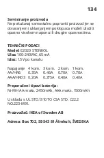 Предварительный просмотр 134 страницы IKEA STENKOL Manual