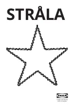 IKEA STRALA J1834 Manual preview
