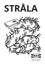 IKEA STRALA J2041 Manual preview