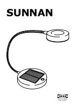 IKEA Sunnan Manual preview