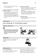 Предварительный просмотр 11 страницы IKEA SVAVANDE Manual