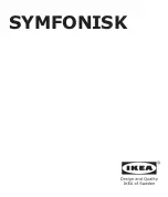 Предварительный просмотр 1 страницы IKEA SYMFONISC Quick Manual