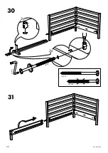 Предварительный просмотр 22 страницы IKEA Tarva Manual