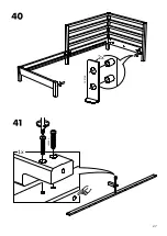 Предварительный просмотр 27 страницы IKEA Tarva Manual