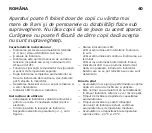 Preview for 40 page of IKEA TJUGO E1820 Manual