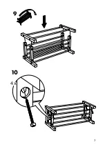 Предварительный просмотр 7 страницы IKEA TJUSIG Assembly Instructions Manual