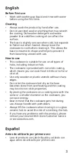 Предварительный просмотр 3 страницы IKEA TOLERANT Manual