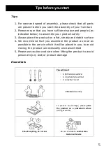 Предварительный просмотр 5 страницы IKEA TORNVIKEN Instruction Manual