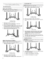 Preview for 8 page of IKEA UNDERCOUNTER DISHWASHER PLASTIC GIANT TUB MODELS Installation Instructions Manual