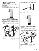 Preview for 9 page of IKEA UNDERCOUNTER DISHWASHER PLASTIC GIANT TUB MODELS Installation Instructions Manual