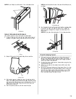 Preview for 15 page of IKEA UNDERCOUNTER DISHWASHER PLASTIC GIANT TUB MODELS Installation Instructions Manual