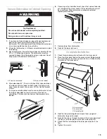 Preview for 19 page of IKEA UNDERCOUNTER DISHWASHER PLASTIC GIANT TUB MODELS Installation Instructions Manual