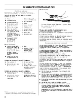 Preview for 22 page of IKEA UNDERCOUNTER DISHWASHER PLASTIC GIANT TUB MODELS Installation Instructions Manual