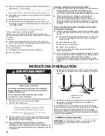 Preview for 24 page of IKEA UNDERCOUNTER DISHWASHER PLASTIC GIANT TUB MODELS Installation Instructions Manual