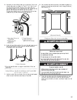 Preview for 31 page of IKEA UNDERCOUNTER DISHWASHER PLASTIC GIANT TUB MODELS Installation Instructions Manual