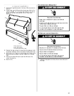 Preview for 41 page of IKEA UNDERCOUNTER DISHWASHER PLASTIC GIANT TUB MODELS Installation Instructions Manual