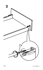 Предварительный просмотр 21 страницы IKEA UTRUSTA 804.536.10 Instructions Manual