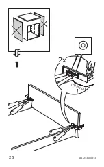 Предварительный просмотр 25 страницы IKEA UTRUSTA 804.536.10 Instructions Manual