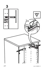 Предварительный просмотр 27 страницы IKEA UTRUSTA 804.536.10 Instructions Manual