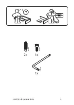 Предварительный просмотр 8 страницы IKEA VAGHOJD Manual