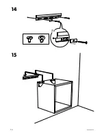 Предварительный просмотр 14 страницы IKEA VALJE Assembly Manual