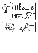 Предварительный просмотр 4 страницы IKEA VALLAMOSSE Assembly Instructions Manual