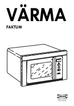 IKEA VARMA Installation Manual предпросмотр