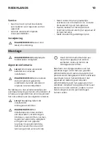 Предварительный просмотр 10 страницы IKEA VASASTAN Manual