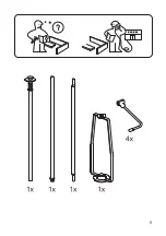 Предварительный просмотр 9 страницы IKEA VICKLEBY G2013 Manual