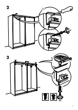 Предварительный просмотр 7 страницы IKEA VIKEDAL Assembly Manual