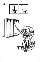 Предварительный просмотр 8 страницы IKEA VIKEDAL Assembly Manual