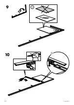 Предварительный просмотр 12 страницы IKEA VIKEDAL Assembly Manual