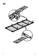 Предварительный просмотр 20 страницы IKEA VIKEDAL Assembly Manual