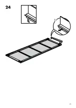 Предварительный просмотр 21 страницы IKEA VIKEDAL Assembly Manual