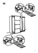 Предварительный просмотр 25 страницы IKEA VIKEDAL Assembly Manual