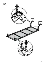 Предварительный просмотр 27 страницы IKEA VIKEDAL Assembly Manual