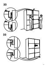 Предварительный просмотр 29 страницы IKEA VIKEDAL Assembly Manual