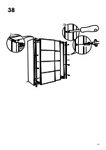 Предварительный просмотр 33 страницы IKEA VIKEDAL Assembly Manual